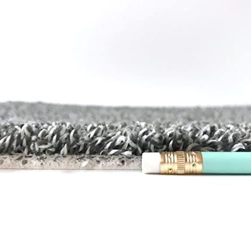 Versatile™- Zalman- Diy-24X24-Peel And Stick Carpet Tile Squares –34.52 Square Feet Per Carton- 9 Tiles Per Carton(Silver Satin) #TOP4