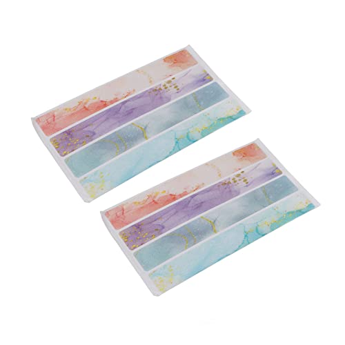 Tissting Anti Rutsch Streifen 24 Stück Bunt - Sicherer Halt für Badewannen, Duschen, Pools und Treppen, Entfernen, Ideal für Familien mit Kindern