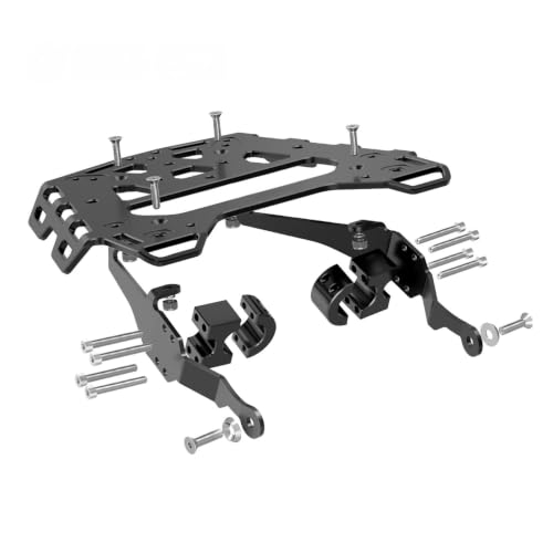 Support de rangement moto Desert X rigide avec points d'ancrage sangles - 2