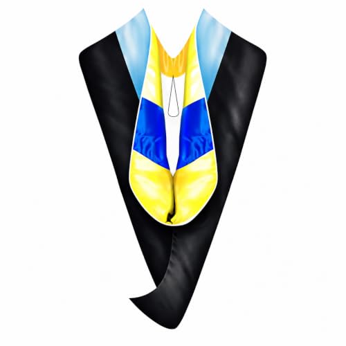 Image of Master of Education Graduation Hood, Light Blue, Various College Colors Available