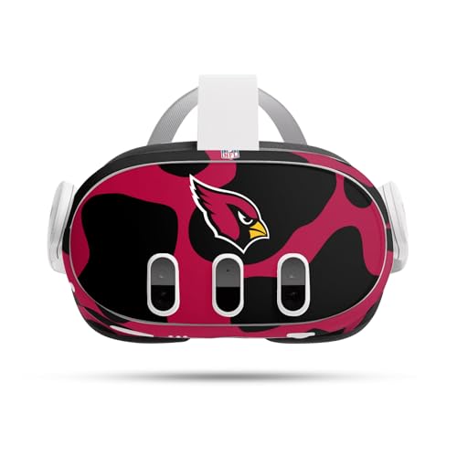 Couverture vinyle Meta Quest 3 NFL Arizona Cardinals contre les rayures quotidiennes