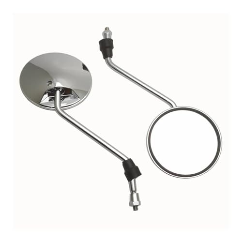 Rétroviseurs moto universels 8mm avec adaptateurs M10 pour scooters