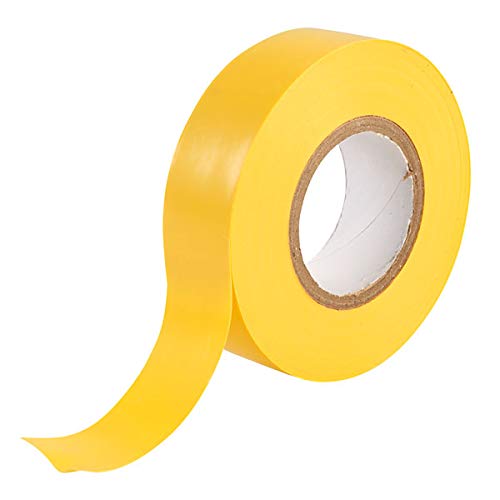 ETIPL PVC Insulation Electrical Tape 3/4"X8YardsX0.125mm Set of 6 (Yellow) Amazon.in