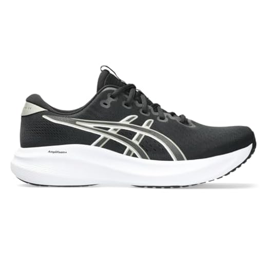 Asics Tênis de corrida masculino Gel-Excite 11, Preto/cinza meteoro, 46