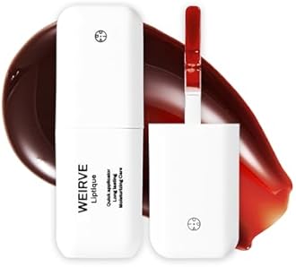 Oiad Liptique Lip Plumping Stain Peel Off - 24 Hour Long Lasting Lip Tattoo, Waterproof & Transfer Proof, Nourishing & Hydrating Peel off Korean Lip Tint for Women (005 WEIRVE)