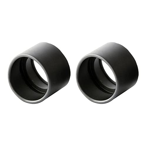 Okular-Augenmuscheln, 1 Paar, Fernglas, Augenschutz, Stereo-Mikroskop, Teleskop, Augenmuscheln, Innendurchmesser 32 mm - 36 mm, Okularabdeckung für verschiedene biologische Stereo-Mikroskope, Auge