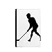 beatChong Sport Hockey Laufen Physical Education Pass-Halter Travel Wallet Abdeckungs-Fall Karten-Geldbeutel