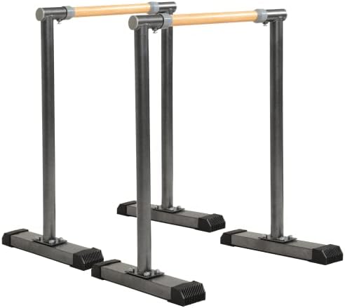 EL&IT·Wings Dip Station Dip Bar Parallel Bars for Home Workout with 400 LBS Loading Capacity