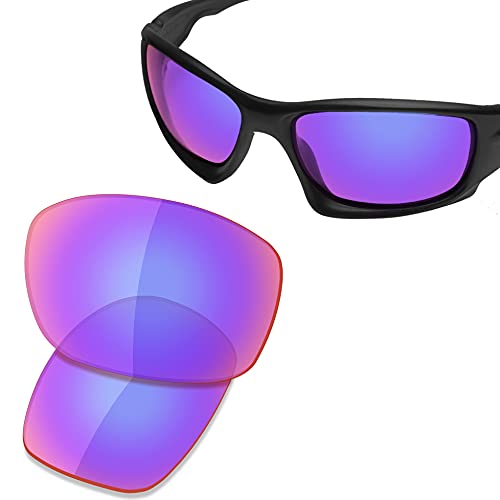 Image of SAUCER Premium Replacement Lenses for Oakley Ten X OO9128 | UV400 Protection, Anti-Scratch, Precise Fit & Enhanced Clarity