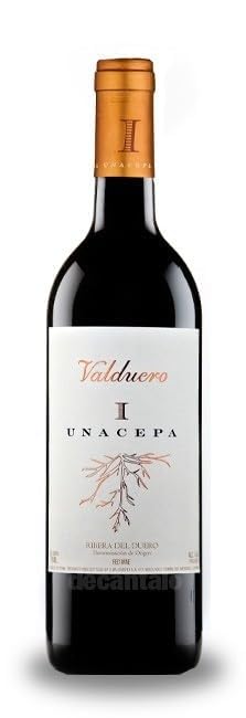 Valduero Una Cepa, Pack 3 botellas - Vino Tinto Crianza, Cosecha 2019