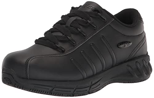 Lugz Women's Grapple Slip-Resistant Work Shoe, Black, 9 M US