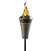 TIKI Brand 66-inch Island King Large Flame TIKI Torch Gunmetal Finish