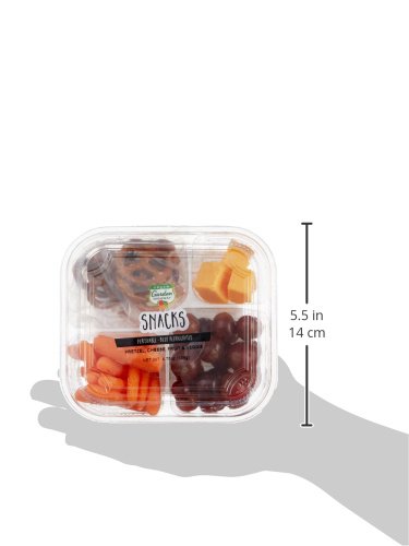 Pretzels, Cheese, Fruit & Veggie Snack Tray, 4.75 oz