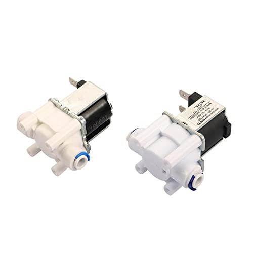 Vanne électromagnétique 1/4" NC DC 12V pour purificateur d'eau et machine à laver