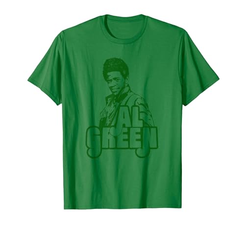 Classic Al Green T-Shirt, Men, Kelly Green, Large