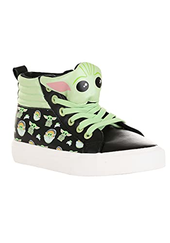 Kid's The Mandalorian The Child Sneakers Grogu High-Top Shoe