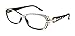 Glamour Quilted, Bling Women Reading Glasses Women with Clear Genuine European Crystals .Full Crystals. NY Fifth Avenue.