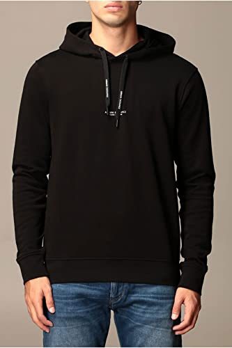 A|X Armani Exchange Para Hombre. 8NZM94ZJKRZ1200 Sudadera Logotipo Negro (M), Casual, AlgodóN - 2