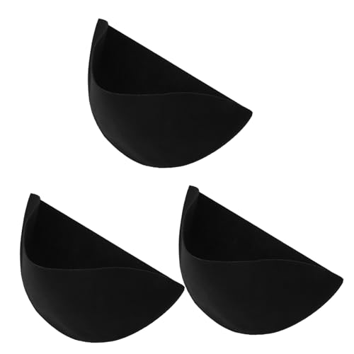 Sosoport Hanging Planter Fiber Insert 3 Pack Fabric Flower Pot Liners Liner for Plant Pots Garden Wall Planter