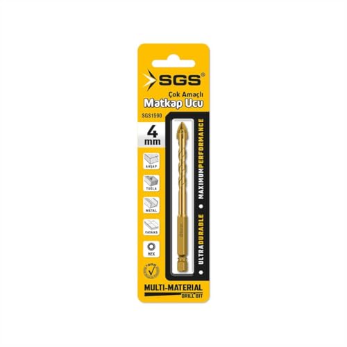 Çok Amaçlı Metal Matkap Ucu, Delme İşlemi için, 4 mm x 70 mm