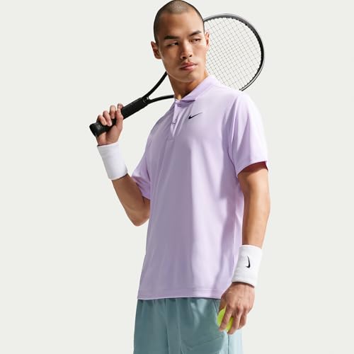 Image of Nike Mens Court Solid Tennis Polo Shirt