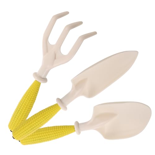 KONTONTY 1ensemble Outils De Jardinage Ergonomiques De Truelles Et Râteaux pour Creuser Désherber Et Planter Kit De Jardinage pour Et Sols Durs