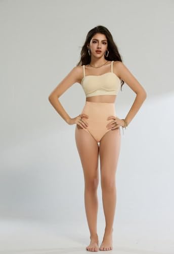 Image of ALYNE Women's Thong Shapewear with Anti-Rolling Strip, High Waist Tummy Control, Butt Lifting Body Shaper Girdle Briefs for Women, Waist Slimming Shaping Panties