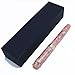 Jinhao 100 Classic Fountain Pen Rainbow Marble Celluloid, Medium Nib with Converter and Pen Case Set （Peacock Blue） (Cherry Pink, Black+Blue)