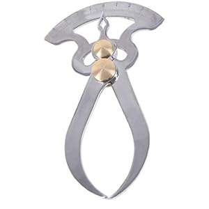 Topperfun Dickenmessgerät Edelstahl Messschieber