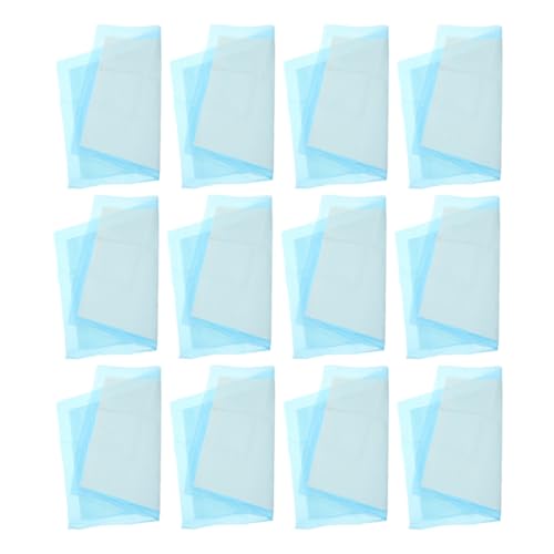 NUOBESTY Lot de 20 Tapis de Propreté pour Chiens et Chiots, Alèses Jetables en Tissu Non Tissé, Design Respirant et Anti-Fuite, pour Tout Lieu Fréquenté Animaux