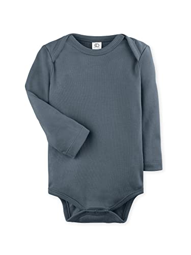 Image of Colored Organics - Organic Cotton Baby Bodysuit - Long Sleeve Infant One Piece