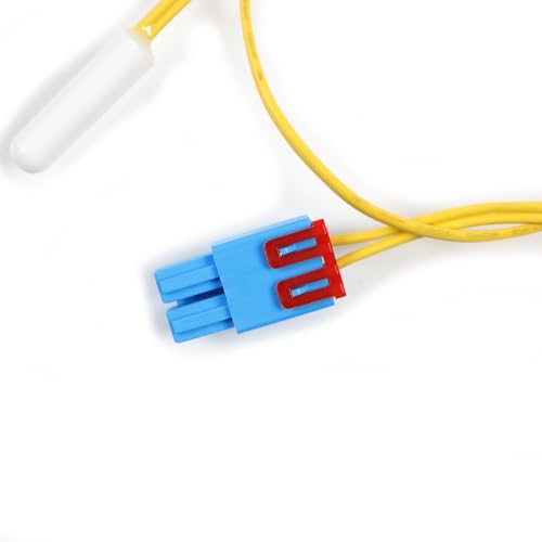 2PCS DA32-10105X Refrigerator Temperature Sensor Compatible with Samsung Refrigerator Defrost Thermostat Sensor Parts Replaces AP4338786 2030345 PS4138686 110182 RF263BEAESR/AA-02