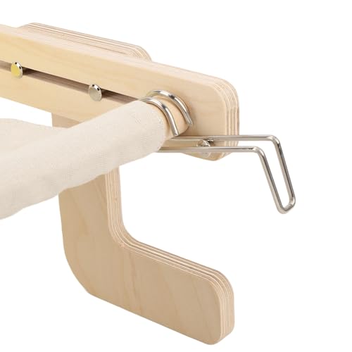 Poleiro de Janela de Gato, Cama Suspensa de Madeira para Peitoril de Janela, Assento de Rede de Gato