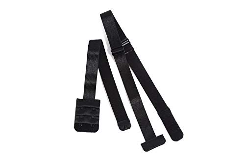 Women Low Back Bra Converter Bra Extender 2 Hook for Backless Dresses