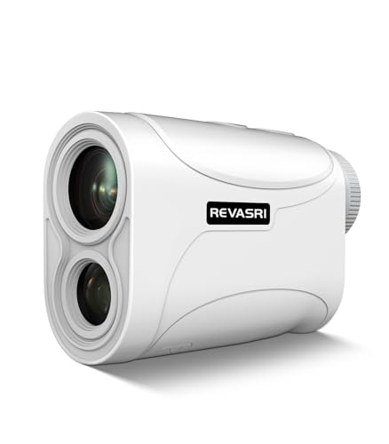 Télémètre de Golf | Télémètre Laser de Golf REVASRI avec Fonction Slope | Portée de 1200 Yards | Grossissement 6X | Vibration Flag Lock | Rechargeable
