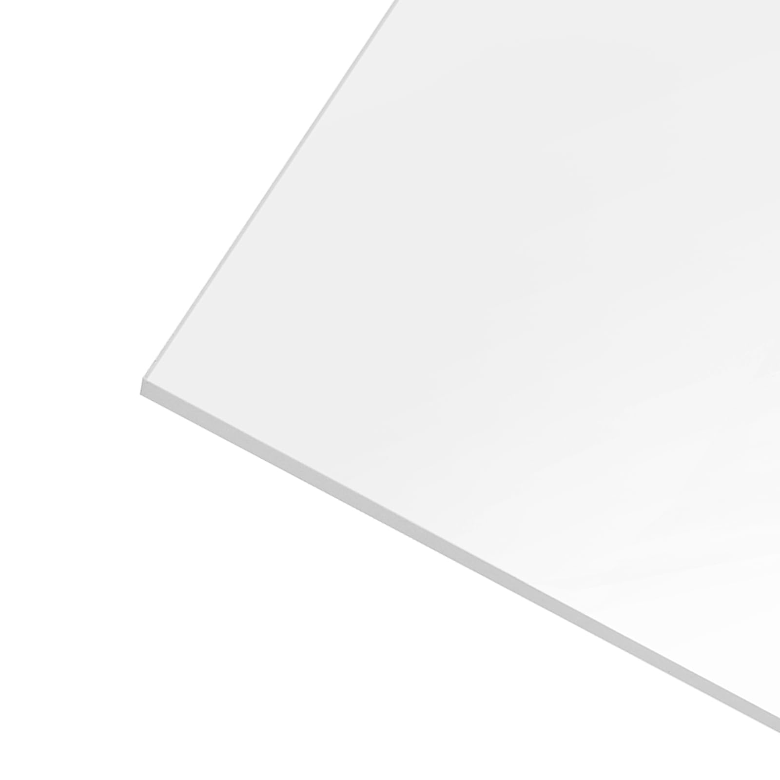 Plaque Plexiglass Transparent 30x30 cm 10 mm - Plaque Acrylique pour Gravure Laser, Décoration, Bricolage - Matériau Incassable