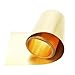 H62 Brass Metal Foil Plate - 1m Long Thin Brass Sheet Strip, 20mm Width, for Crafts, Electronics, and Industrial Use(0.2x20mm)