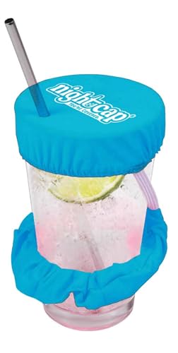 NightCap Drink Cover Scrunchie, Anti Spiking Drink Protector, Reusable Cup Cover for Bars,...