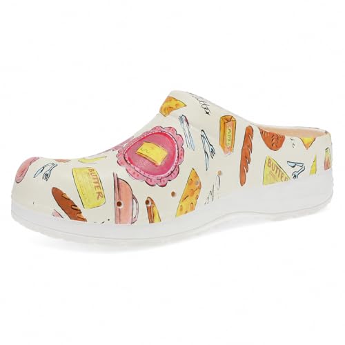 Image of Dansko Kane Slip-On Mule Clog for Women - Lightweight Cushioned Comfort and Removable EVA Footbed with Arch Support - Easy Clean Uppers