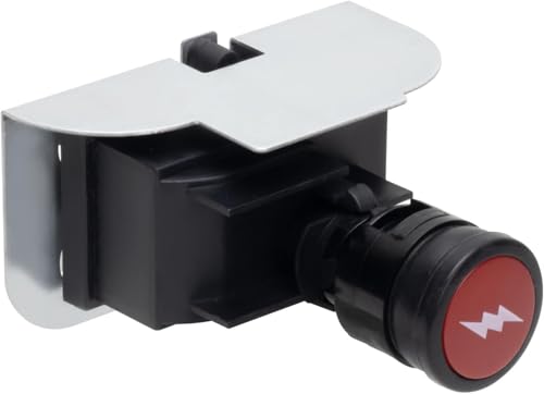 Image of SafBbcue Grill Igniter 80475 for Weber Q120 Q220 Series Grills Switch Electronic 2-Outlet Ignition Push Button Kit Igniter Parts for Weber 516002 516501 566002 566801 567798 Gas Grill