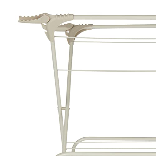 Salter LASAL71717W2EU7 Warm Harmony Clothes Airer – Large Indoor Laundry Dryer, 15m Drying Space Over 3 Tiers, Collapsible, 4 Fold-out Hooks For Up To 28 Extra Items, Holds Up to 7kg Of Wet Washing - Image 9