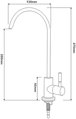 Stainless Steel Rose Gold Kitchen Water Filter Tap - Stylish Drinking Water Faucet for Clean Pure Water Supply