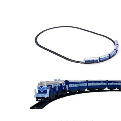 Image of Sheel Battery Operated Indian Passenger Toy Train Set for Kids