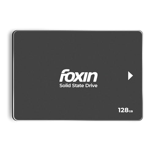 Image of Foxin 128 GB Internal SSD 2.5 Inch SATA III 6Gb /s | Read Up to 550MB /s & Write 500MB /s | 3D NAND Solid State Drive for Laptop, Desktop, PC, NVR, DVR | 5-Year Warranty