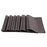 Photo Gallery zerodeko 6 pezzi tovagliette rettangolari pvc marrone antiscivolo e termoisolanti per tavola protezione ristorante e hotel Photo Gallery zerodeko 6 pezzi tovagliette rettangolari pvc marrone antiscivolo e termoisolanti per tavola protezione ristorante e hotel