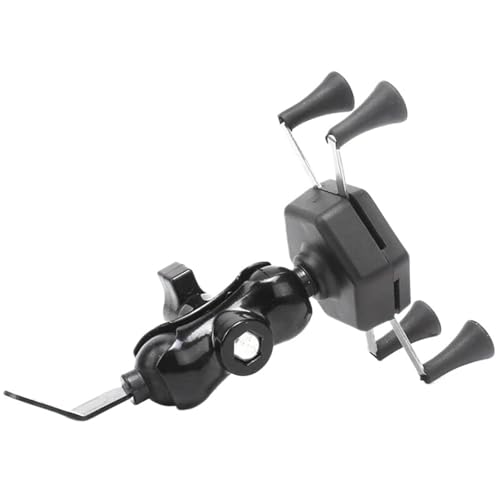 Soporte para teléfono móvil para scooter y moto con anclaje de espejo retrovisor