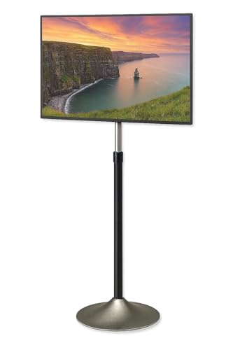 Support de sol pour écran plat 27 pouces Techly ICA-TR10 argenté