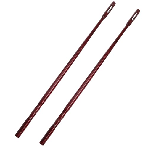 Yibuy 2 Pcs Natural Wood Flute Maintenance Stick Musical Accessories Parts
