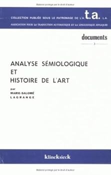 Paperback Analyse Semiologique Et Histoire de l'Art: Examen Critique d'Une Classification [French] Book