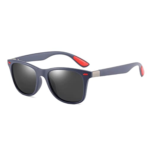 Lunettes de soleil polarisées hommes cadre carré pour la pêche